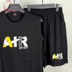 ست ورزشی مردانه رکابی شلوارک AIRNIKE نخی اعلا