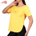 تیشرت نایک یقه دو نوار چاکدار