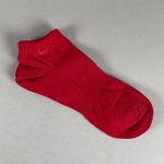 جوراب نیمه مردانه قرمز نایک