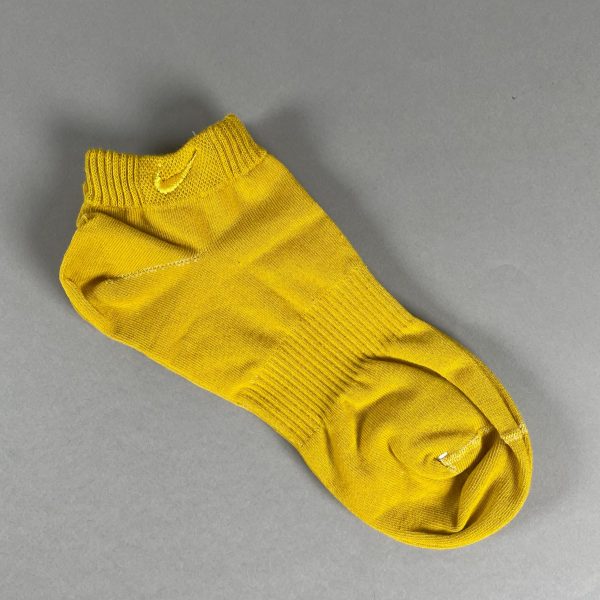 جوراب نیمه مردانه نایک زرد